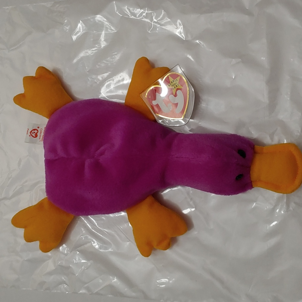 Ty Beanie Babies Rare Patti Platypus 1993